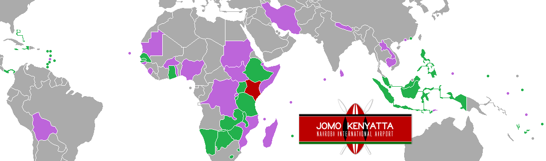 Kenya visa free countries